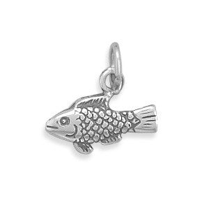 Oxidized 3D "So ReFISHing!" Fish Charm