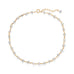 Moonlight Glow! 9.5" + 1" 14 Karat Gold Plated Rainbow Moonstone Anklet