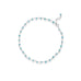 Sea Breeze Blue! 9.5" + 1" Apatite Bead Anklet