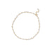 9.5" + 1" 14 Karat Gold Plated Pearl Bead Anklet