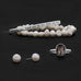 6-7mm White Cultured Freshwater Pearl Stud Earrings