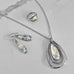 Ancient Roman Glass Pear Drop Earrings - Matador Diamond