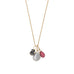 16" 14 Karat Gold Birthstone Necklace (January-December)