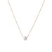 14 Karat Gold Necklace with Cultured Freshwater Floating Pearl