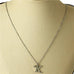 Stainless Steel Monogram Unisex Pendant Necklace - A-Z