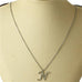 Stainless Steel Monogram Unisex Pendant Necklace - A-Z