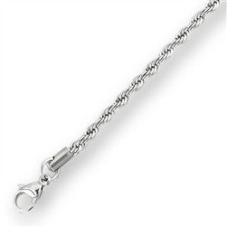 Unisex Stainless Steel Rope Bracelet