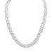 18" Sterling Silver Byzantine Necklace