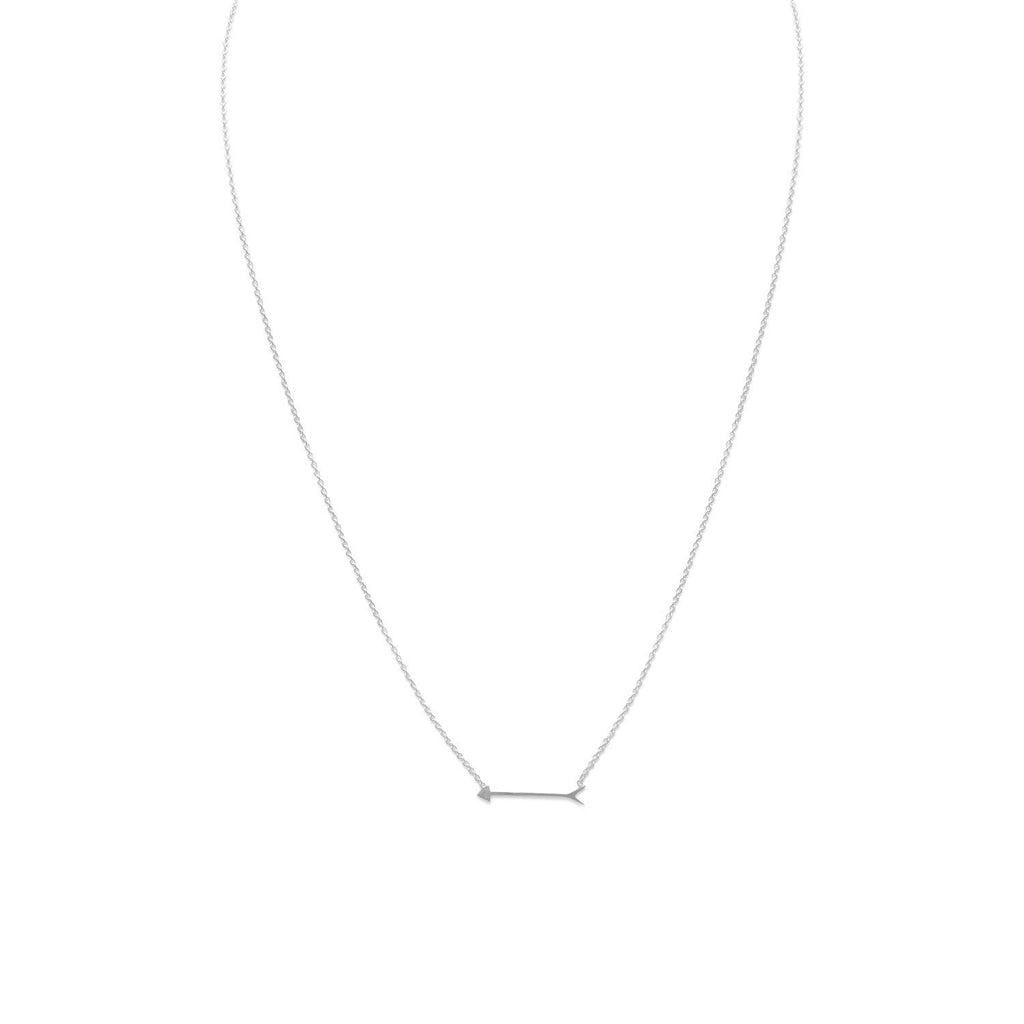 16" + 2" Arrow Design Necklace