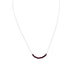 Faceted Garnet Bead Necklace - January Birthstone