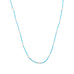 Endless Design Turquoise Magnesite and Cultured Freshwater Pearl Necklace