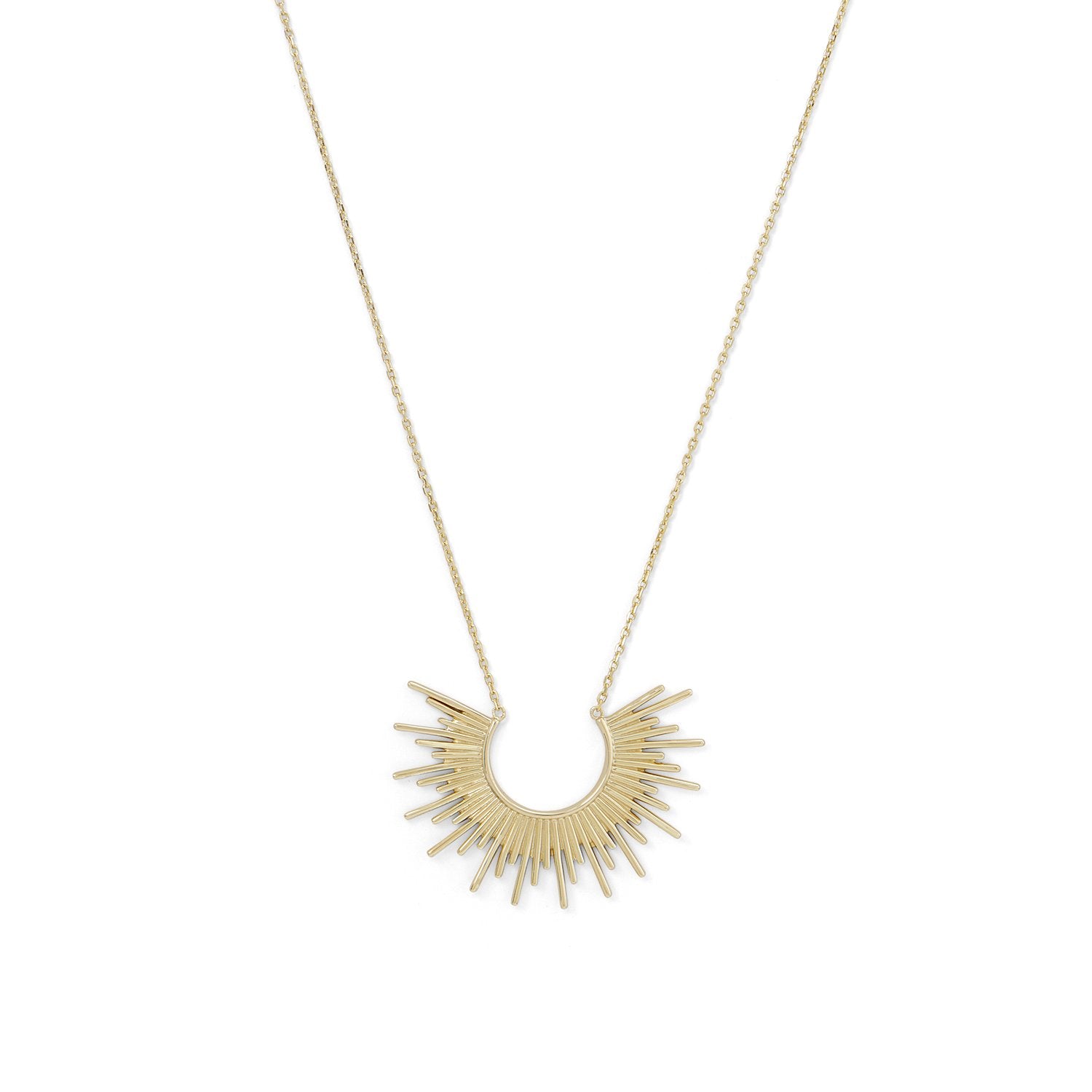42 SUNS Small 14-Karat Gold Orange Sapphire Pendant Necklace for Men | MR  PORTER