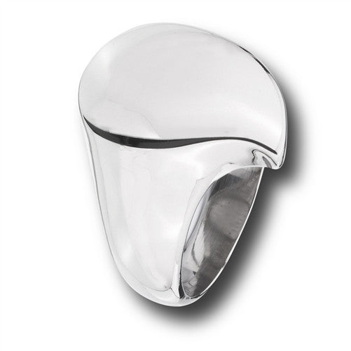 Stainless Steel Teardrop Ring - Matador Diamond