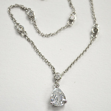 Sterling Silver Designer Inspired Necklace