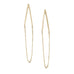 14 Karat Gold Plated Chain Drop Earrings