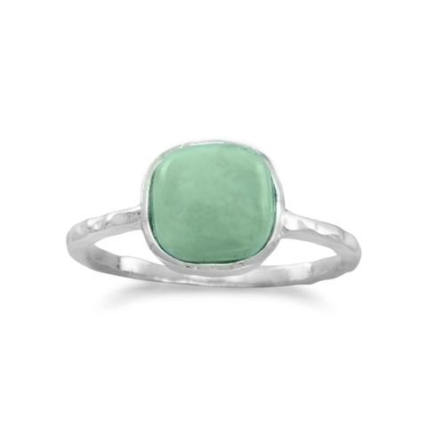 Sterling Silver Turquoise Stackable Ring