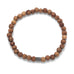 Palmwood Bead Fashion Stretch Bracelet
