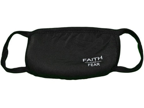 Cloth Faith Over Fear Face Mask