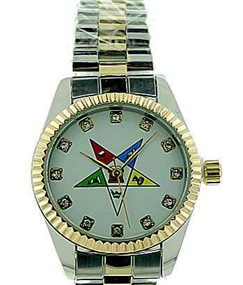 Eastern Star Watch with Stainless Steel Band - Matador Diamond